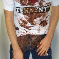 chocolate infused Rangers FC kit